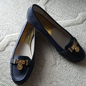 MICHAEL Michael Kors navy loafers